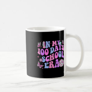 Retro 100th Day Of School Teacher Kid 100 Days Of Coffee Mug