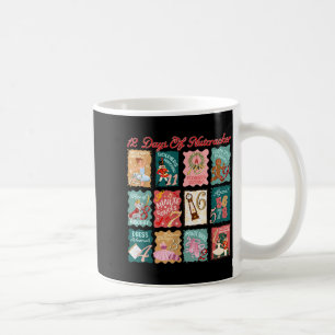 Retro 12 Days Of Nutcracker Ballet Fairy Plum Ging Coffee Mug