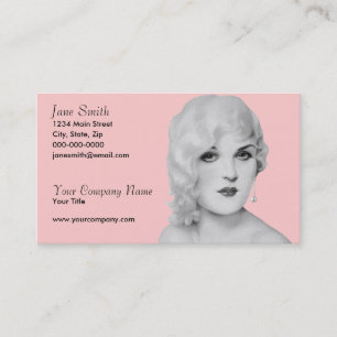 Retro 1930s Pinup Business Card