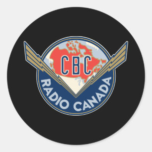 Retro 1940-1958 classic round sticker