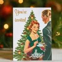 Retro 1940's Christmas Party
