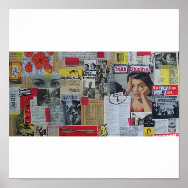 Retro 1950 Art Poster (Front)