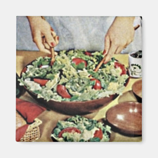 Retro 1950 Magnet alimentaire 1