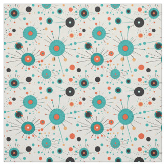 Retro 1950's Atomic Fabric