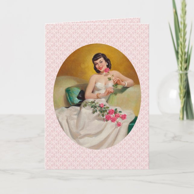 Retro 1950s Birthday Card (Front)