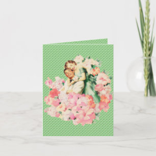 Retro 1950s Couple Card