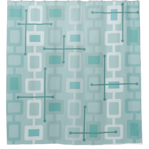 Retro 1950s Geometric Pattern Mint