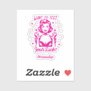 Retro 1950s Glam Girl Funny Sarcastic Quote