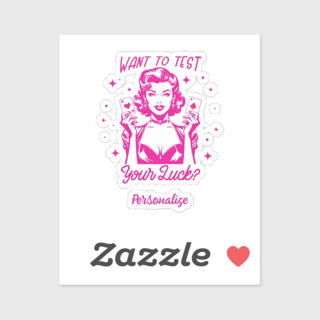 Retro 1950s Glam Girl Funny Sarcastic Quote (Sheet)