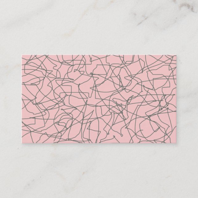 Retro 1950's Modern Business Cards Template (Front)