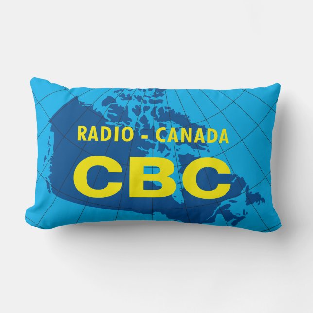 Retro 1958-1966 Logo Lumbar Pillow (Front)