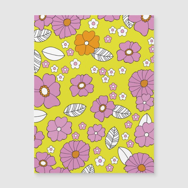 Retro 1960 Flowers (Front)