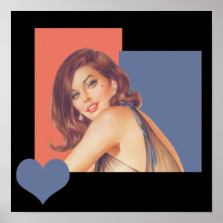 Retro 1960s Love Poster