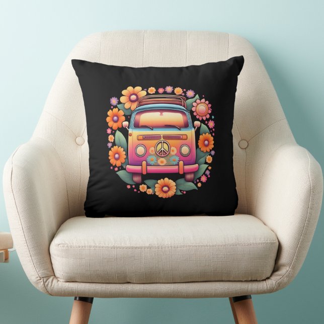 Retro 1960s throw pillow (Creator Uploaded)