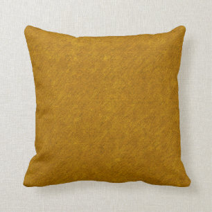 Retro 1965 Autumn Gold Throw Pillow