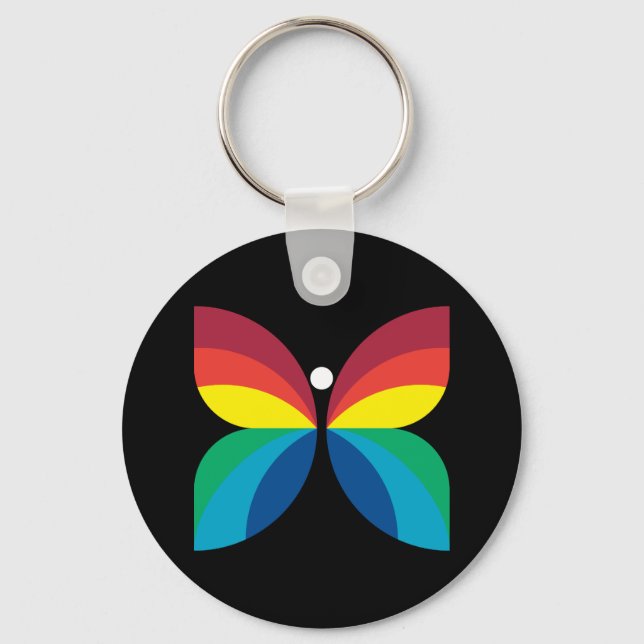 Retro 1966-1974 keychain (Front)