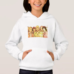 Retro 1970s Group of Men on Cozy Long Sleeve White
