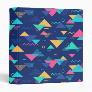 Retro 1980's Pattern Binder