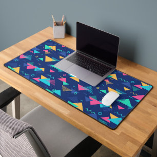 Retro 1980's Pattern Desk Mat