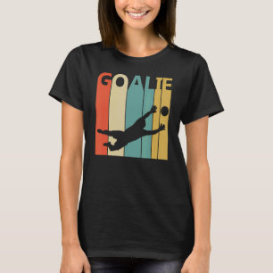 Retro 1980s Soccer Goalie Sport T-Shirt