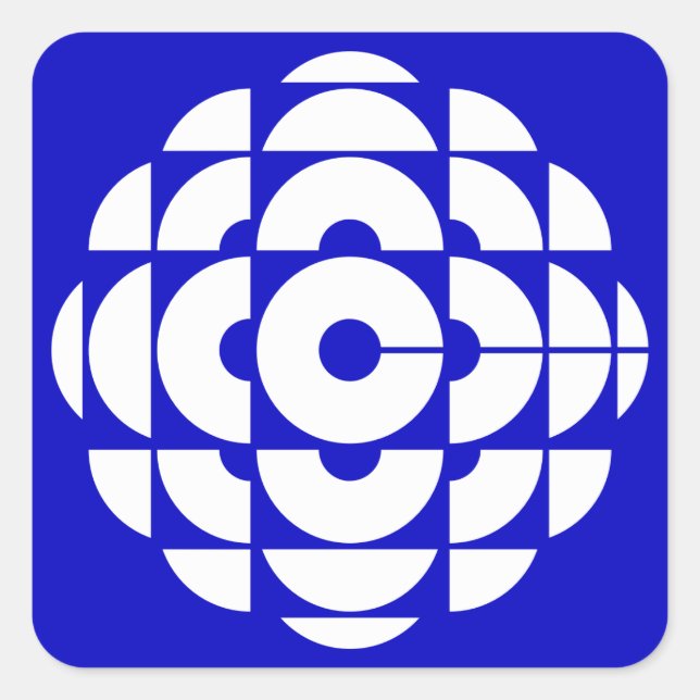 Retro 1986-1992 - White Square Sticker (Front)