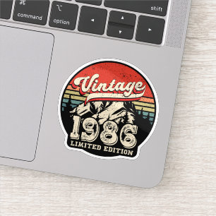 Retro 1986 Birthday Vintage 40th Outdoorsy Bday