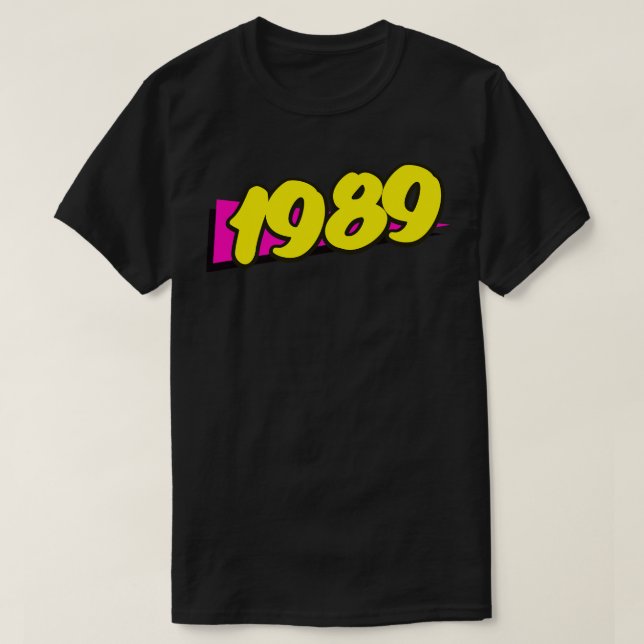 retro 1989 T-Shirt (Design Front)