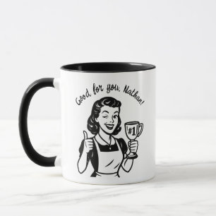 Retro #1 Winner Wife Cup – Funny Personalized 