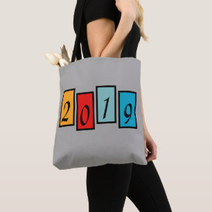 Retro 2019 tote bag