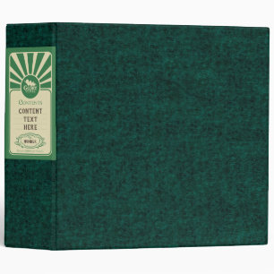 Retro 2" Ring Binder (1930's to 1950's)