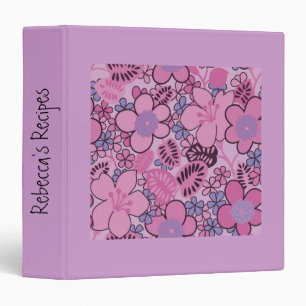 Rétro 2" super fait sur commande classeur floral