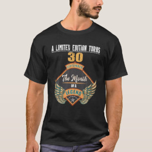 Retro 30 Years Bday Month September 1991 Vintage B T-Shirt