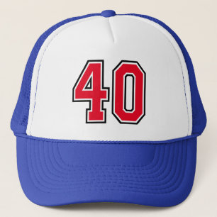 Retro 40th Birthday Party Trucker Hat