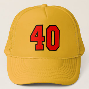 Retro 40th Birthday Party Trucker Hat