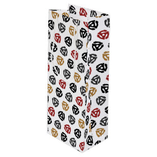 Retro 45 RPM Vinyl Record Wine Gift Bag – Vintage 