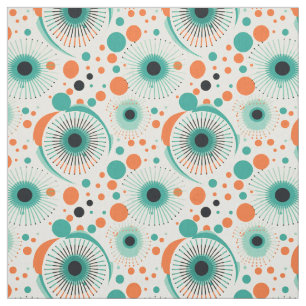 Retro 50's Atomic Age  Fabric