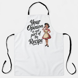 Retro 50s Housewife – Funny Vintage Kitchen Apron