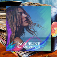 Retro 50th Birthday Colourful 90s Music Album Cove