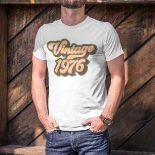 Retro 50th Birthday Vintage 1976 T-shirt