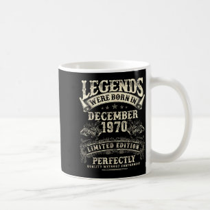 Retro 55th Birthday For Men 55 Year Old December 1 Coffee Mug