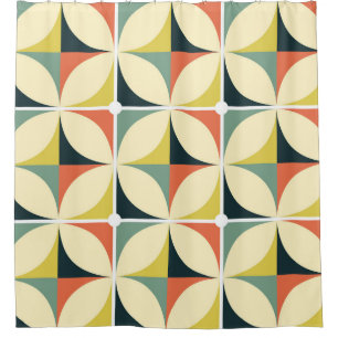 Retro 60's 70's geometric pattern.
