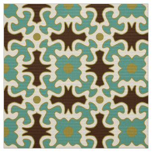 retro 60s 70s mod pattern fabric