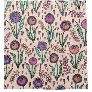 Retro 60s Floral: Home Decor Pattern