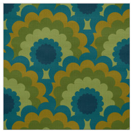 Retro 60s les années 70 tissu Mod motif de pétoncl