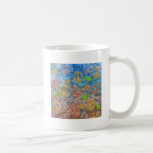 Retro 60s Peaceful Ocean Life Apparel Gifts Coffee Mug