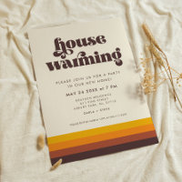 Retro 60s Vintage Mid Century Housewarming Party