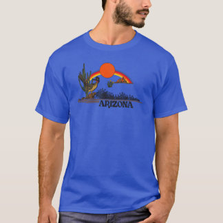 Retro 70s80s Style Arizona Travel Souvenir T-Shirt