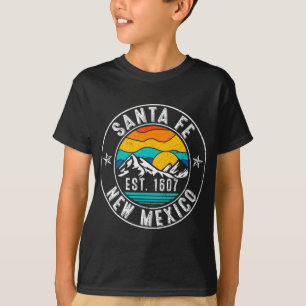 Retro 70s 80s Santa Fe New Mexico Nm  T-Shirt