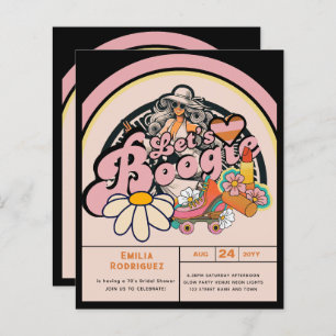 Retro 70s Boogie Disco Dancing Bridal Bachelorette