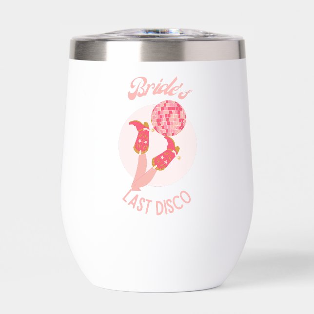Retro 70s Bride’s Last Disco Bachelorette Party (Front)